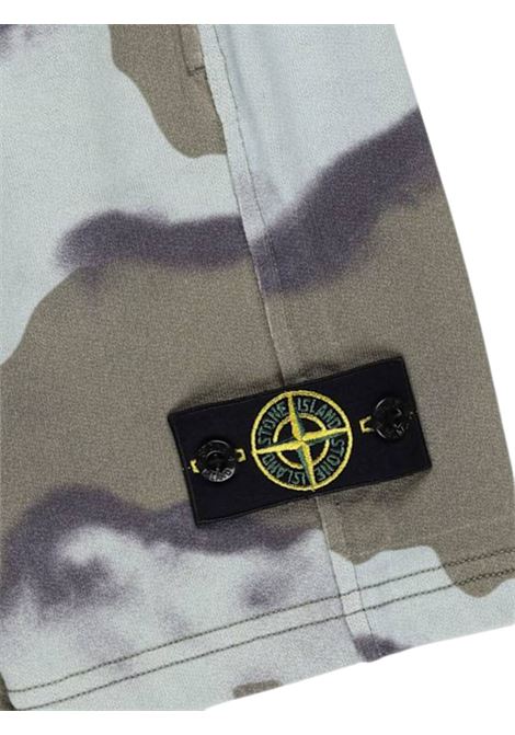 Bermuda bambino camouflage in cotone Stone Island | K1S166200007/DEBCAMOUFLAGE